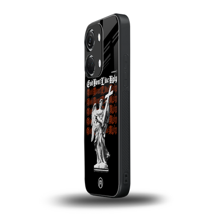 god don't like ugly back phone cover | glass case for oneplus nord 3