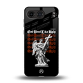 god don't like ugly back phone cover | glass case for oneplus nord 4