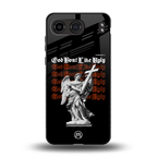 god don't like ugly back phone cover | glass case for oneplus nord 4