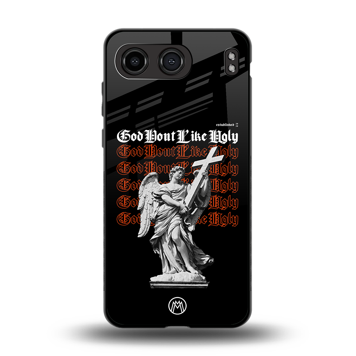 god don't like ugly back phone cover | glass case for oneplus nord 4
