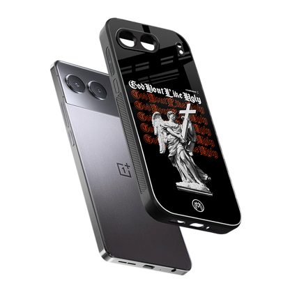god don't like ugly back phone cover | glass case for oneplus nord 4