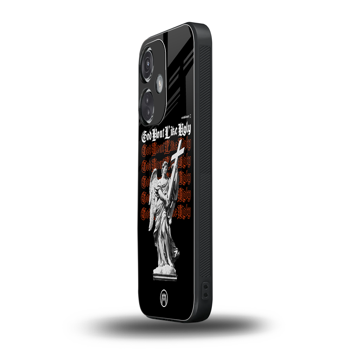 god don't like ugly back phone cover | glass case for oneplus nord ce 3