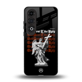god don't like ugly back phone cover | glass case for oneplus nord ce 4