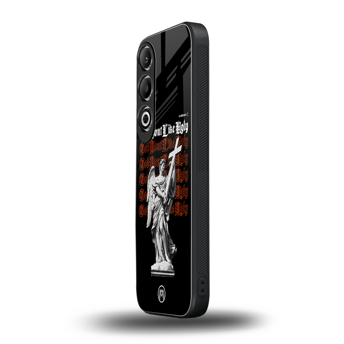 god don't like ugly back phone cover | glass case for oneplus nord ce 4