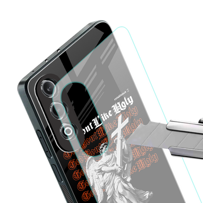 god don't like ugly back phone cover | glass case for oneplus nord ce 4
