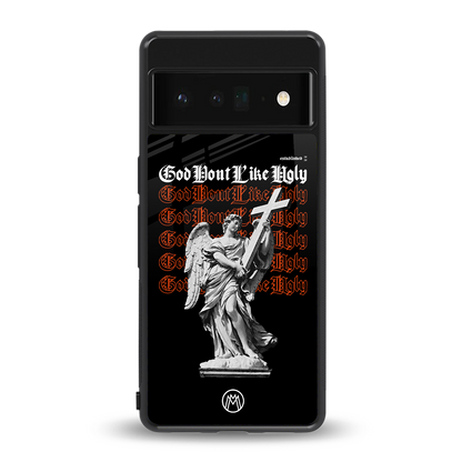 god don't like ugly back phone cover | glass case for google pixel 6 pro