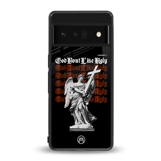 god don't like ugly back phone cover | glass case for google pixel 6 pro