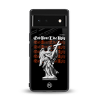 god don't like ugly back phone cover | glass case for Google Pixel 6A