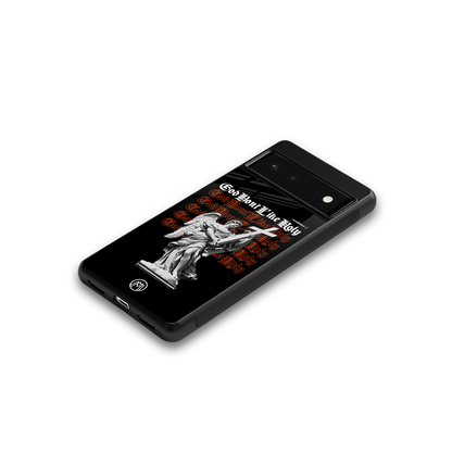 god don't like ugly back phone cover | glass case for Google Pixel 6A