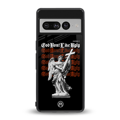 god don't like ugly back phone cover | glass case for google pixel 7 pro