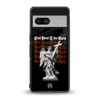 god don't like ugly back phone cover | glass case for Google Pixel 7