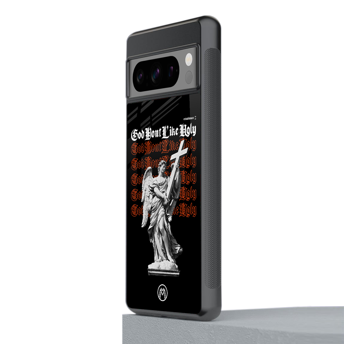 god don't like ugly back phone cover | glass case for google pixel 8 pro