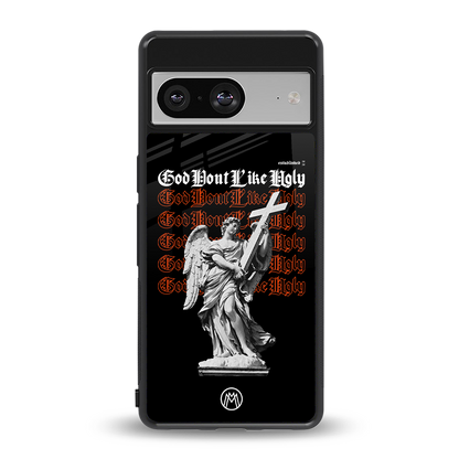 god don't like ugly back phone cover | glass case for Google Pixel 8