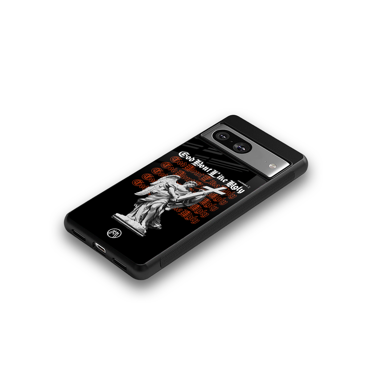 god don't like ugly back phone cover | glass case for Google Pixel 8