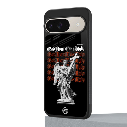god don't like ugly back phone cover | glass case for google pixel 9