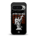 god don't like ugly back phone cover | glass case for google pixel 9 pro