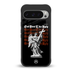god don't like ugly back phone cover | glass case for google pixel 9 pro