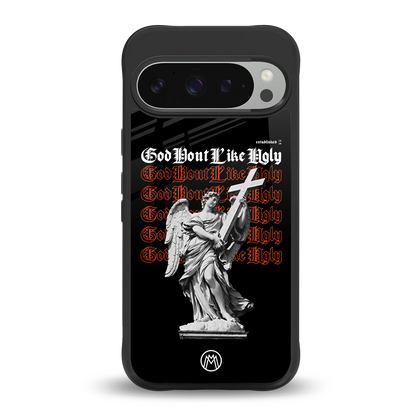 god don't like ugly back phone cover | glass case for google pixel 9 pro xl
