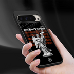 god don't like ugly back phone cover | glass case for google pixel 9 pro xl