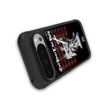 god don't like ugly back phone cover | glass case for google pixel 9 pro xl