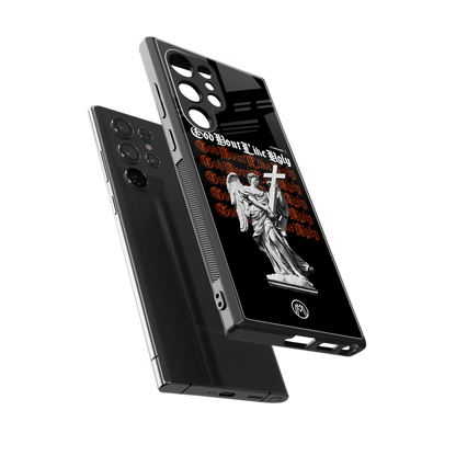 god don't like ugly back phone cover | glass case for samsung galaxy s23 ultra