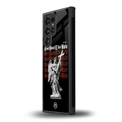 god don't like ugly back phone cover | glass case for samsung galaxy s23 ultra