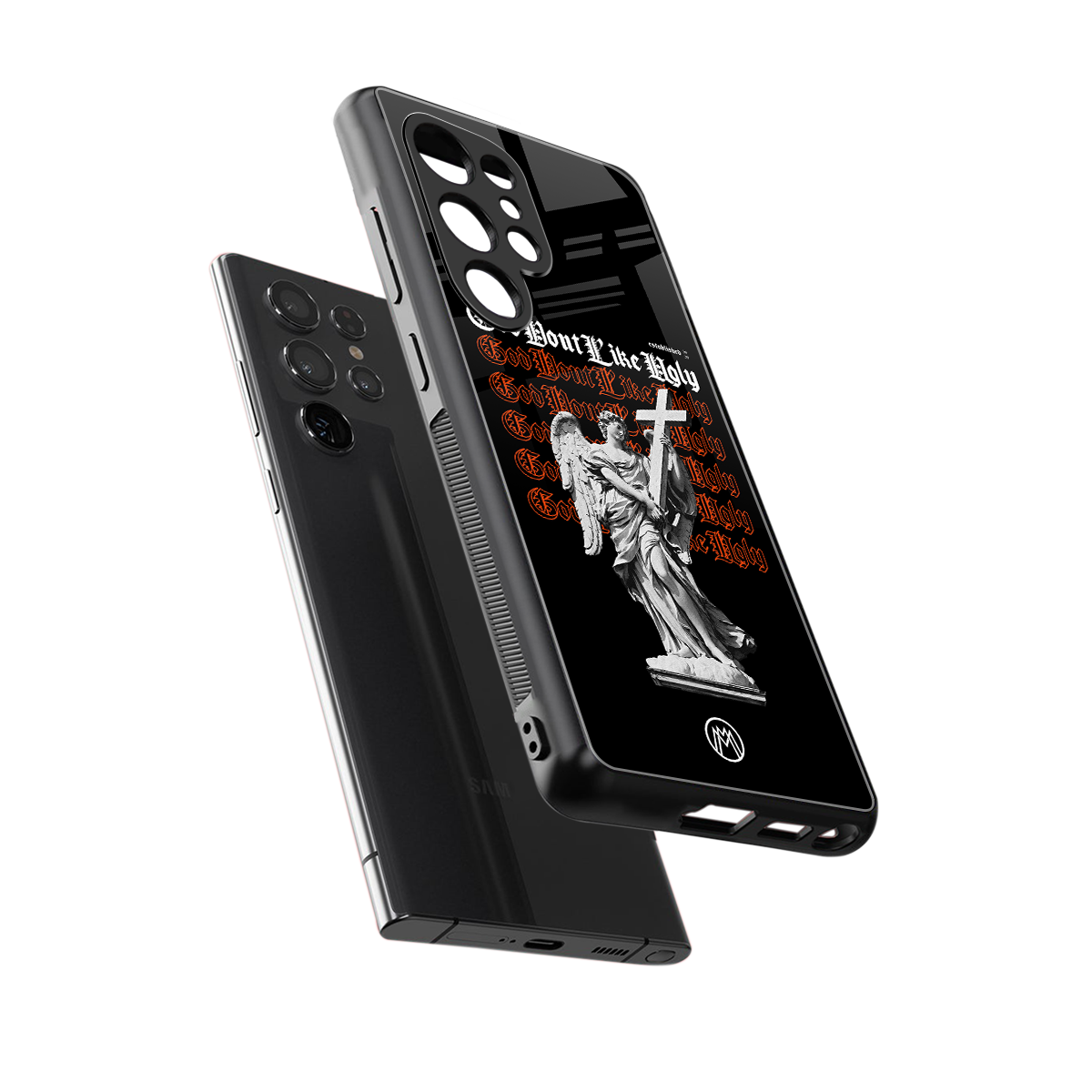 god don't like ugly back phone cover | glass case for samsung galaxy s25 ultra