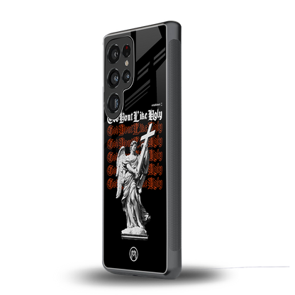 god don't like ugly back phone cover | glass case for samsung galaxy s25 ultra