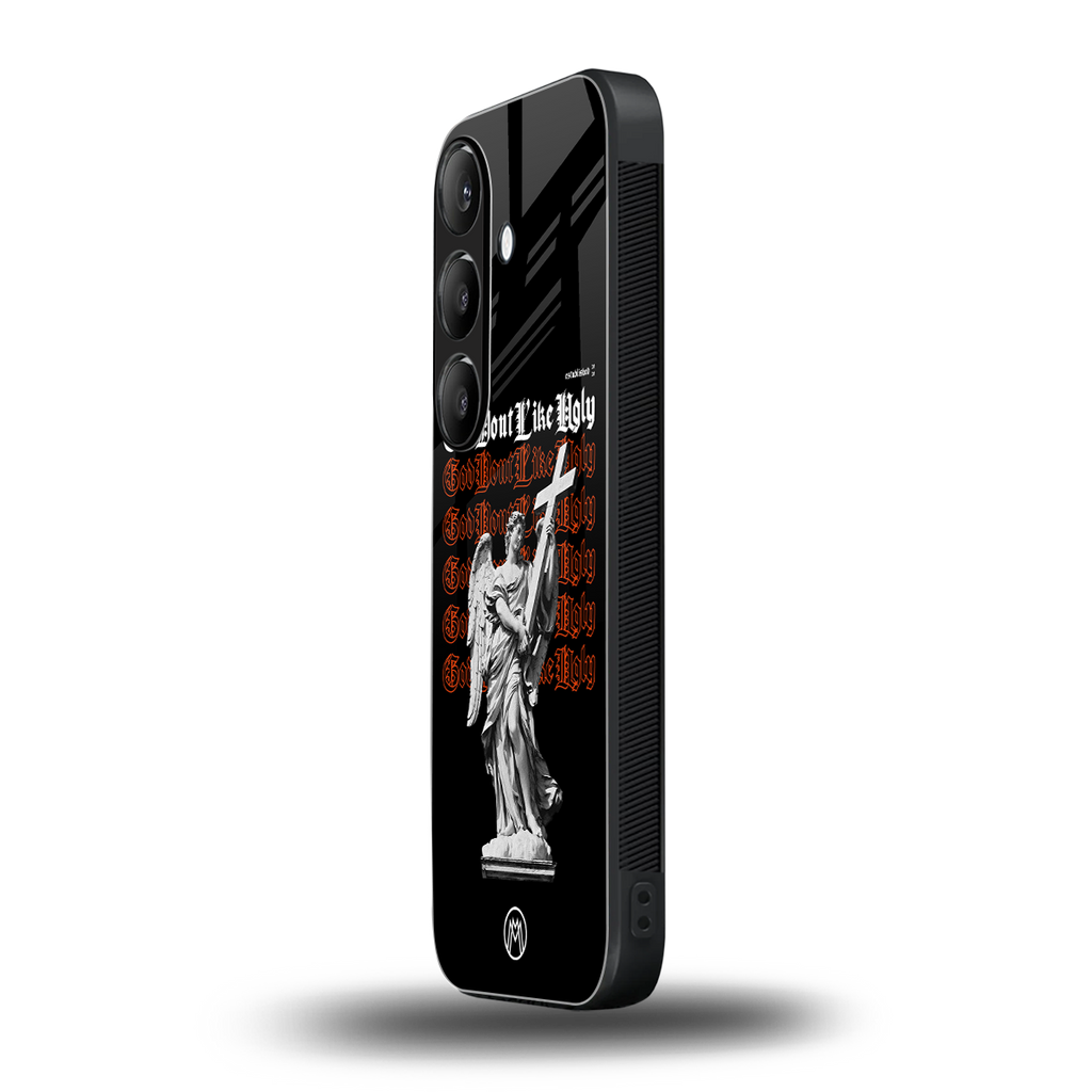 god don't like ugly back phone cover | glass case for samsung galaxy s24
