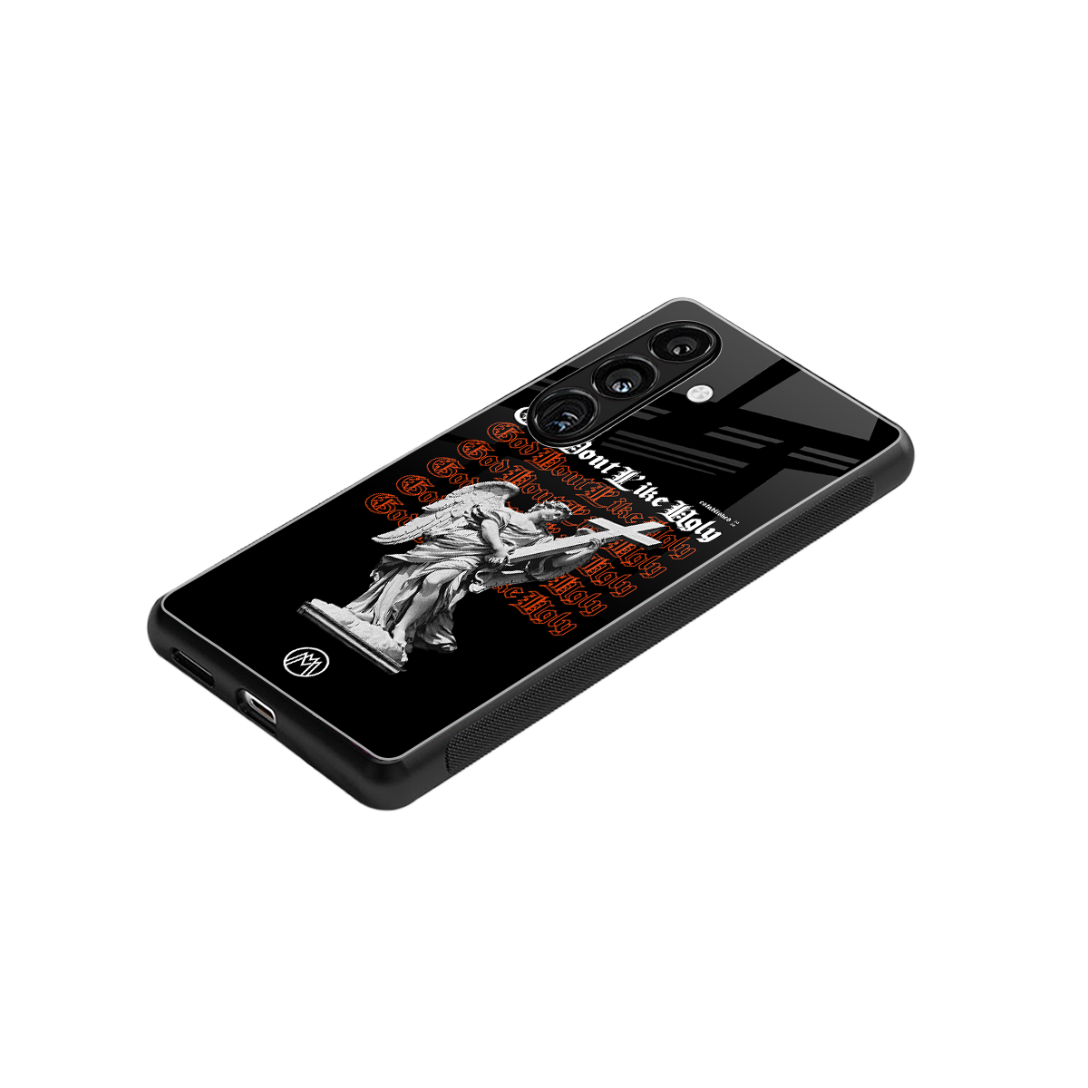 god don't like ugly back phone cover | glass case for samsung galaxy s24 fe