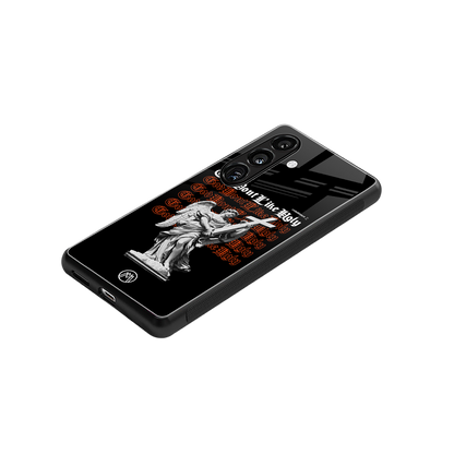 god don't like ugly back phone cover | glass case for samsung galaxy s24 plus