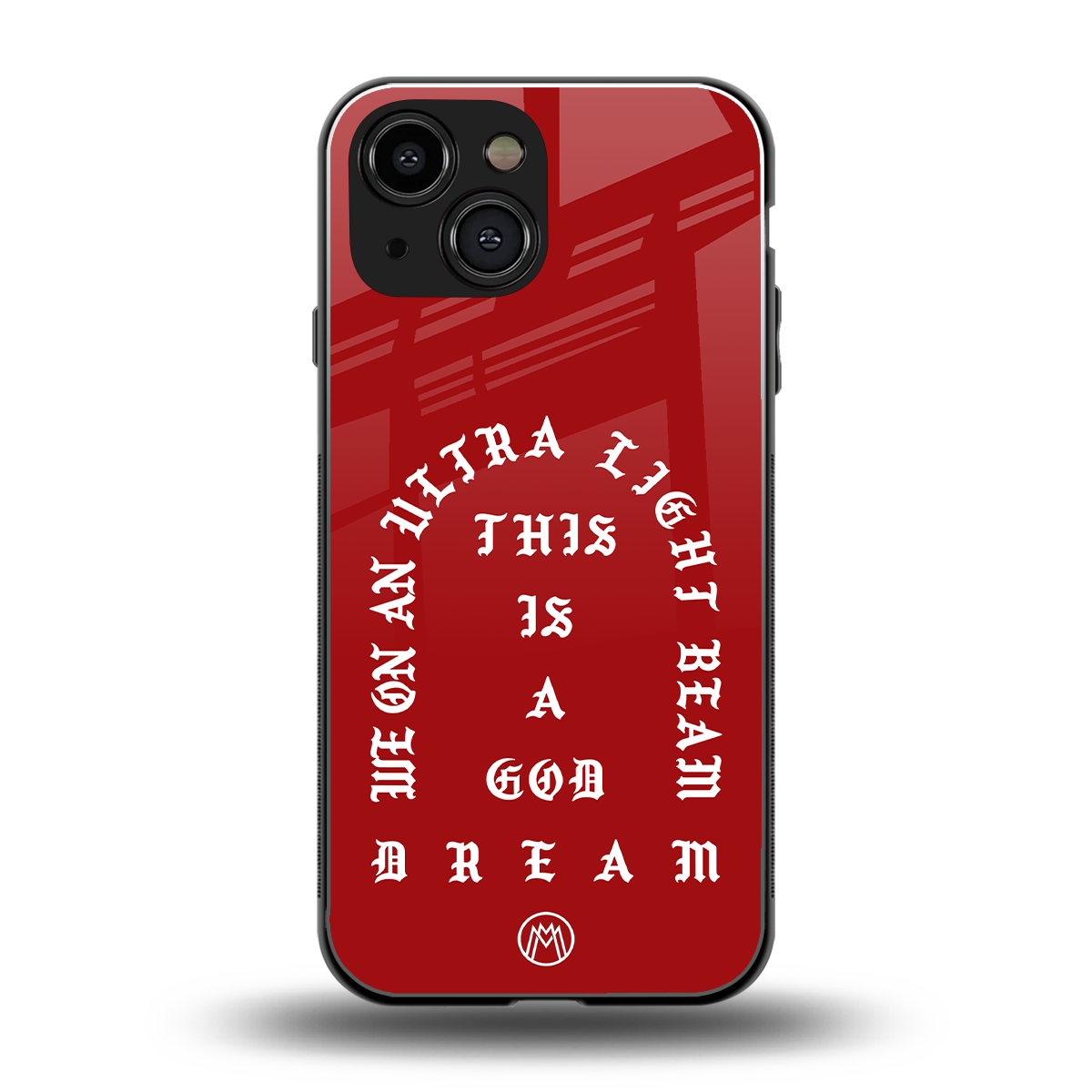 god dream back phone cover | glass case for iphone 13 mini