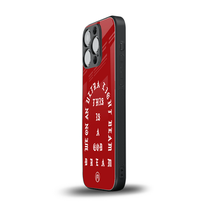 god dream back phone cover | glass case for iphone 13 pro