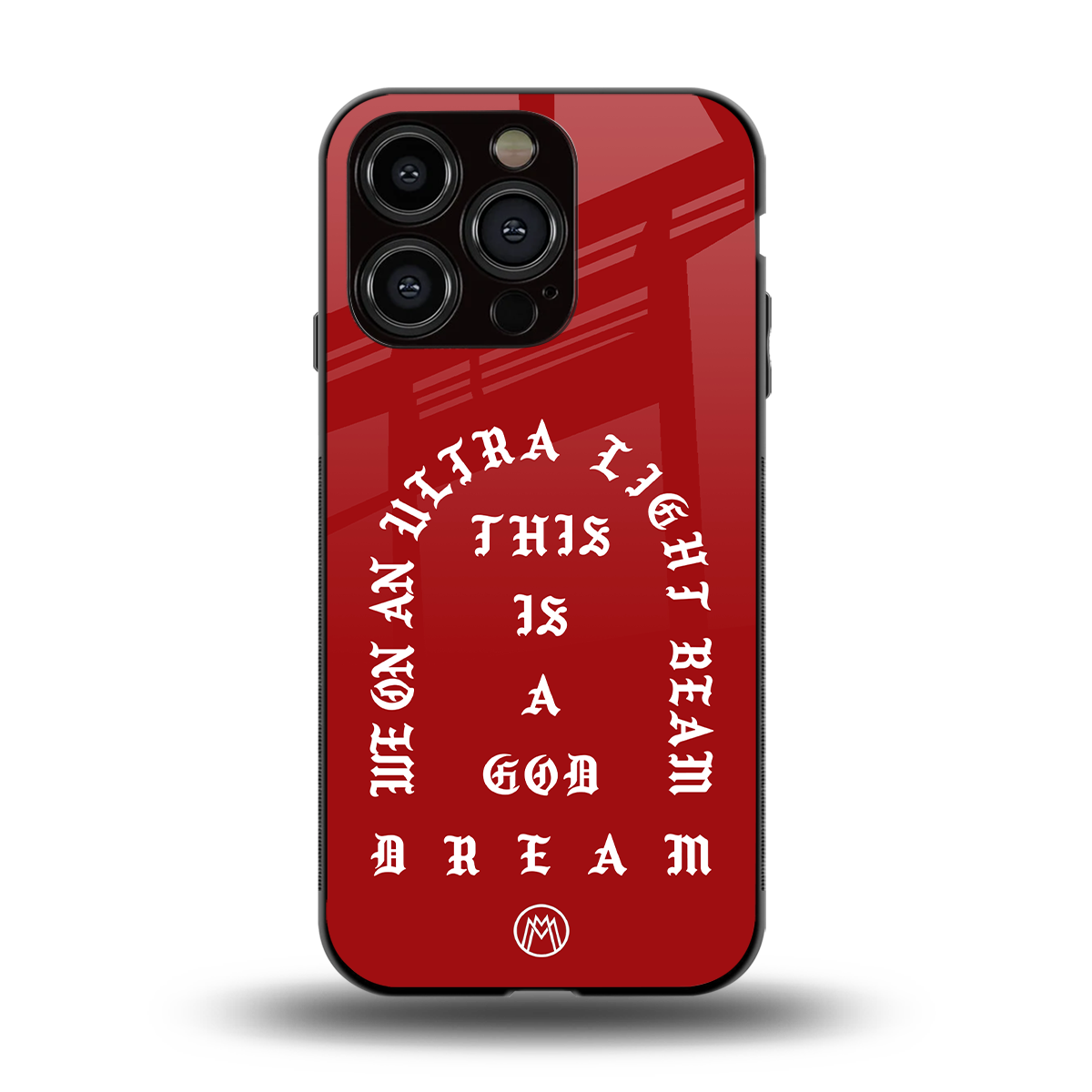 god dream back phone cover | glass case for iphone 15 pro