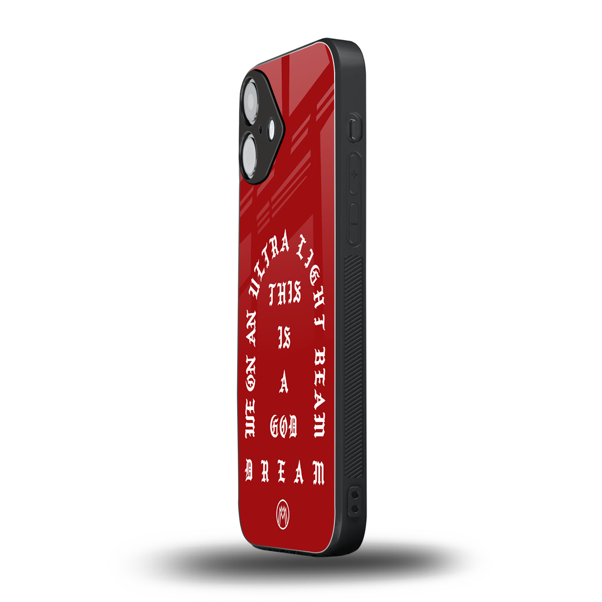 god dream back phone cover | glass case for iphone 16 plus