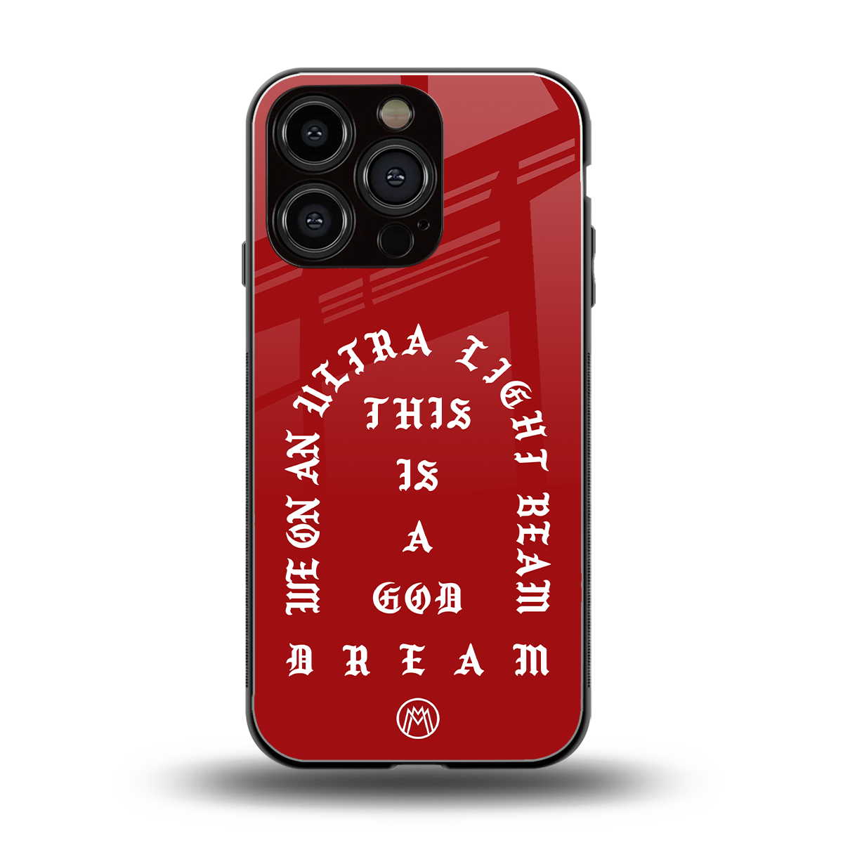 god dream back phone cover | glass case for iphone 16 pro