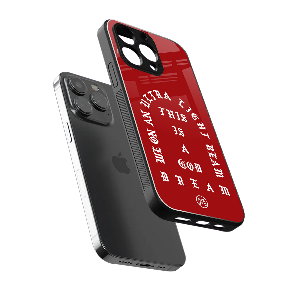 god dream back phone cover | glass case for iphone 16 pro