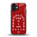 god dream back phone cover | glass case for iphone 16