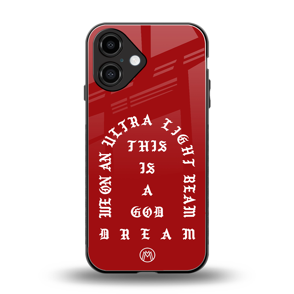 god dream back phone cover | glass case for iphone 16