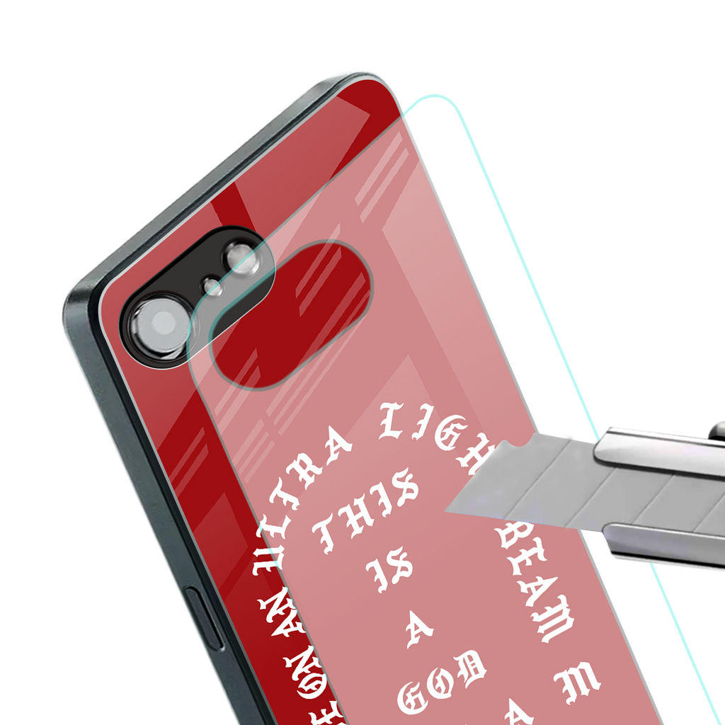 god dream back phone cover | glass case for iphone 16e