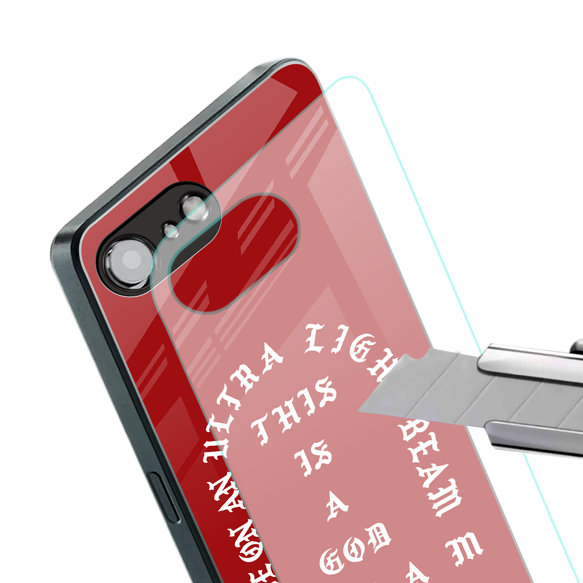 god dream back phone cover | glass case for iphone 16e