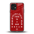 god dream back phone cover | glass case for nothing phone 1