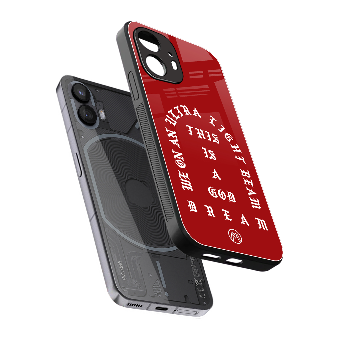 god dream back phone cover | glass case for nothing phone 2