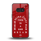 god dream back phone cover | glass case for nothing phone 2a