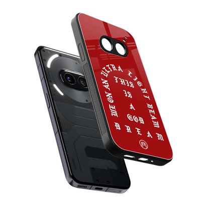 god dream back phone cover | glass case for nothing phone 2a