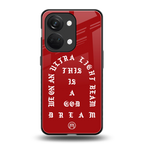 god dream back phone cover | glass case for oneplus nord 3