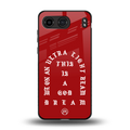 god dream back phone cover | glass case for oneplus nord 4