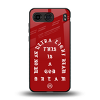 god dream back phone cover | glass case for oneplus nord 4