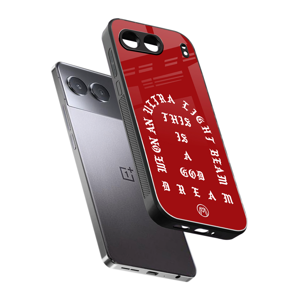 god dream back phone cover | glass case for oneplus nord 4