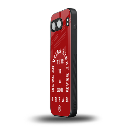 god dream back phone cover | glass case for oneplus nord 4